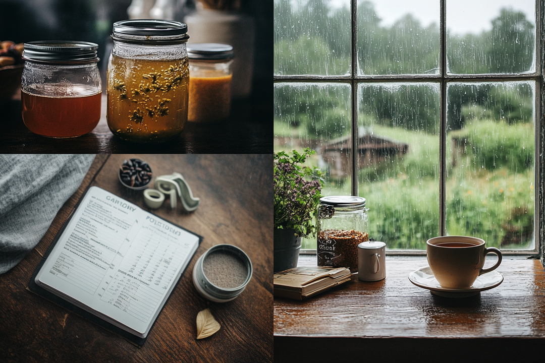 Rainy Day on a homestead