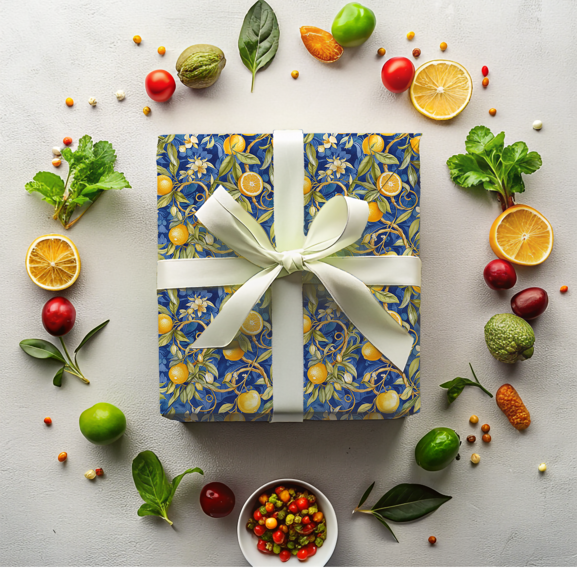 Gift Wraps Food and Travel