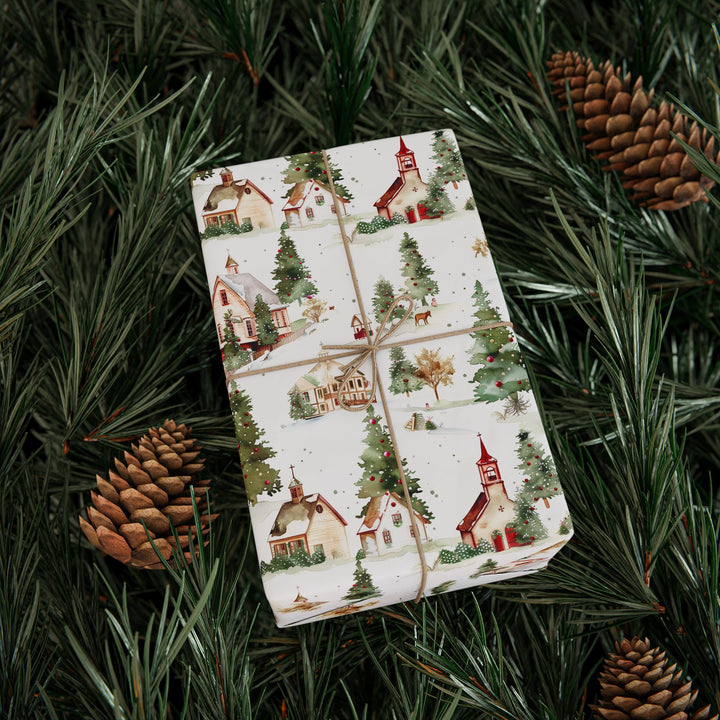 Wrapping Paper - Countryside Christmas Charm