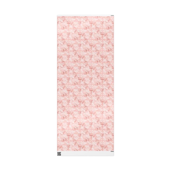 Wrapping Paper - Coral Leaf