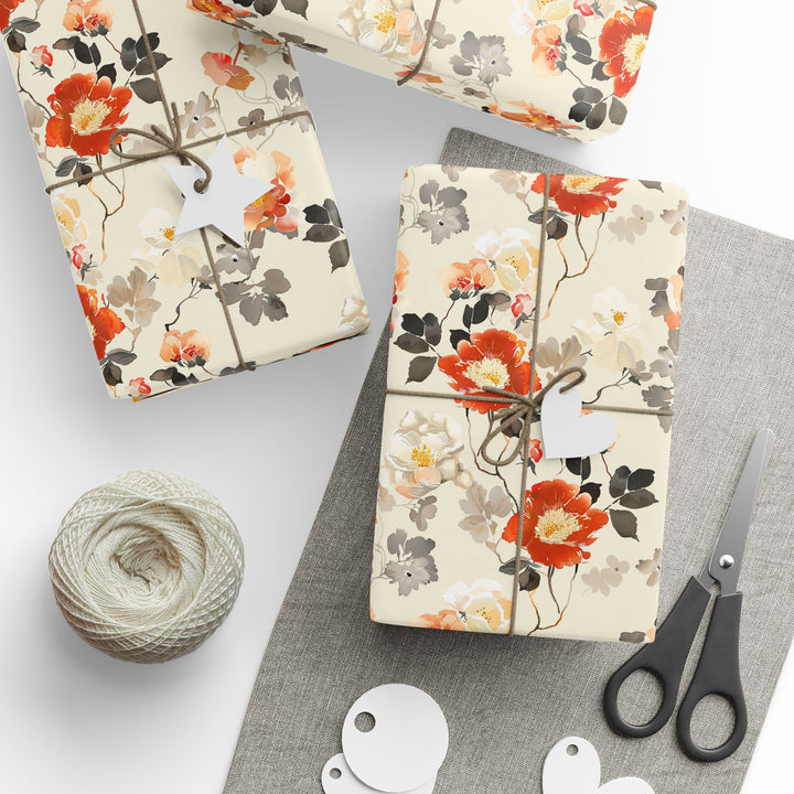 Wrapping Paper -  Autumn Garden Elegance