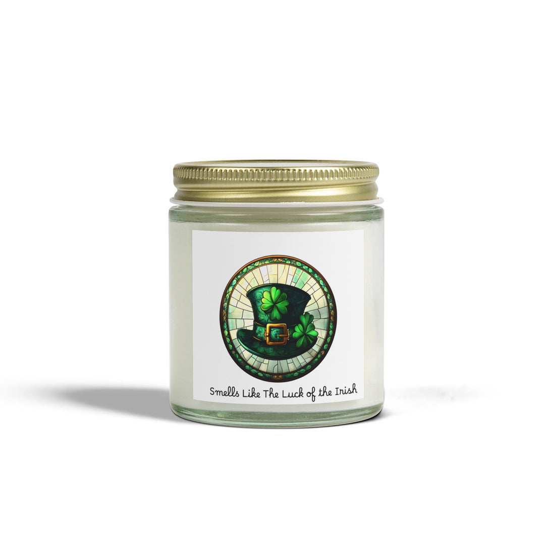 St. Patrick's Day Scented Candle - "Smells Like the Luck of the Irish" - Festive Gift - Multiple Scents Available - Leprechaun Candle