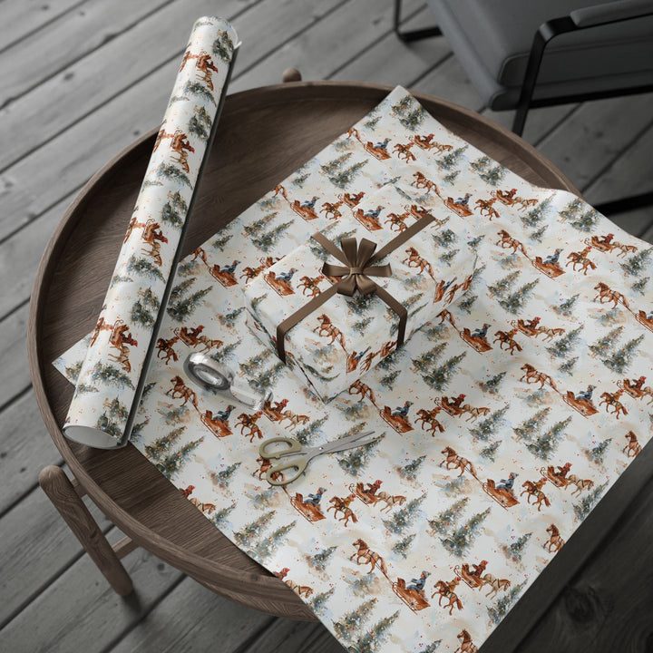 Wrapping Paper - Sleigh Ride Delight