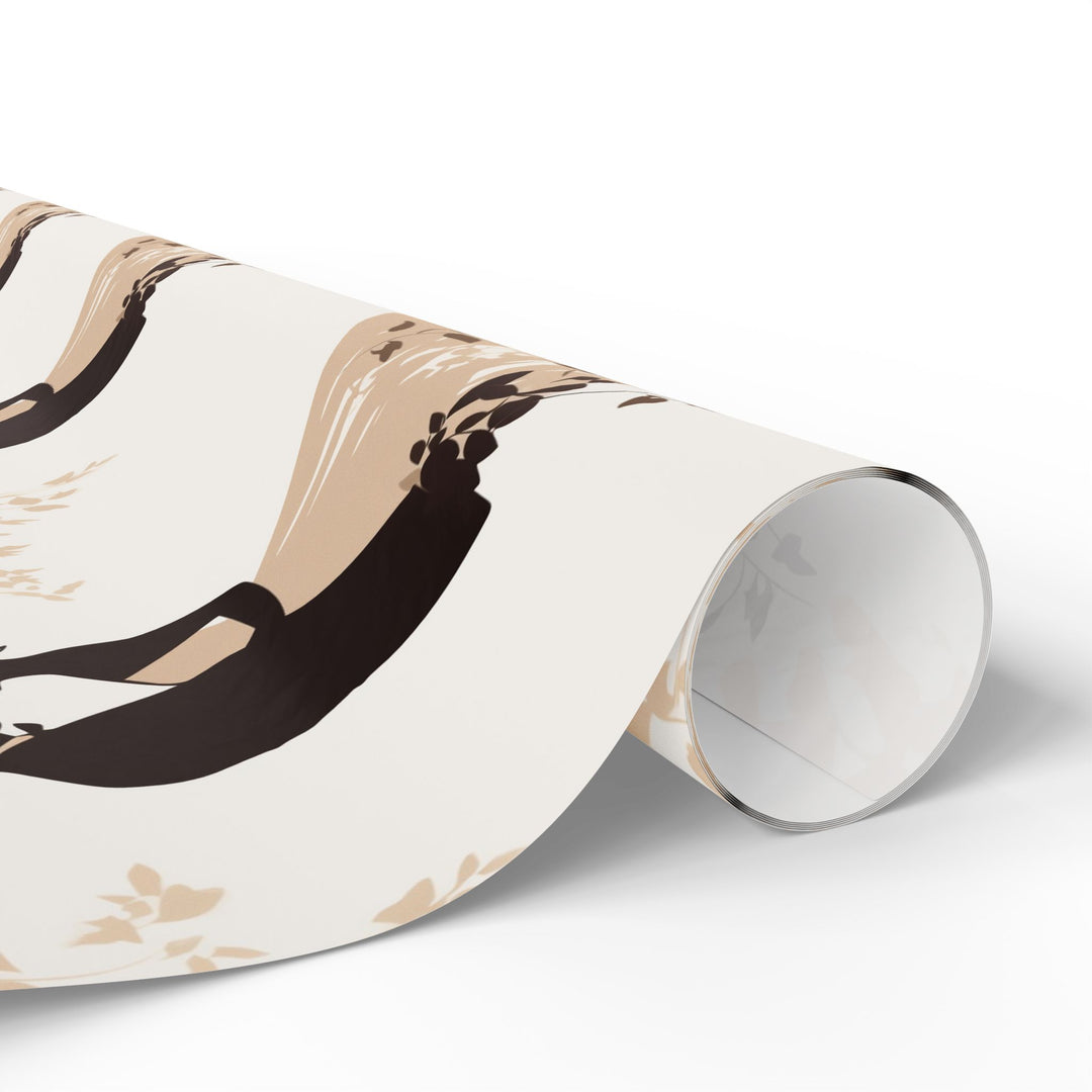 Wrapping Paper - Enchanted Bride and Groom