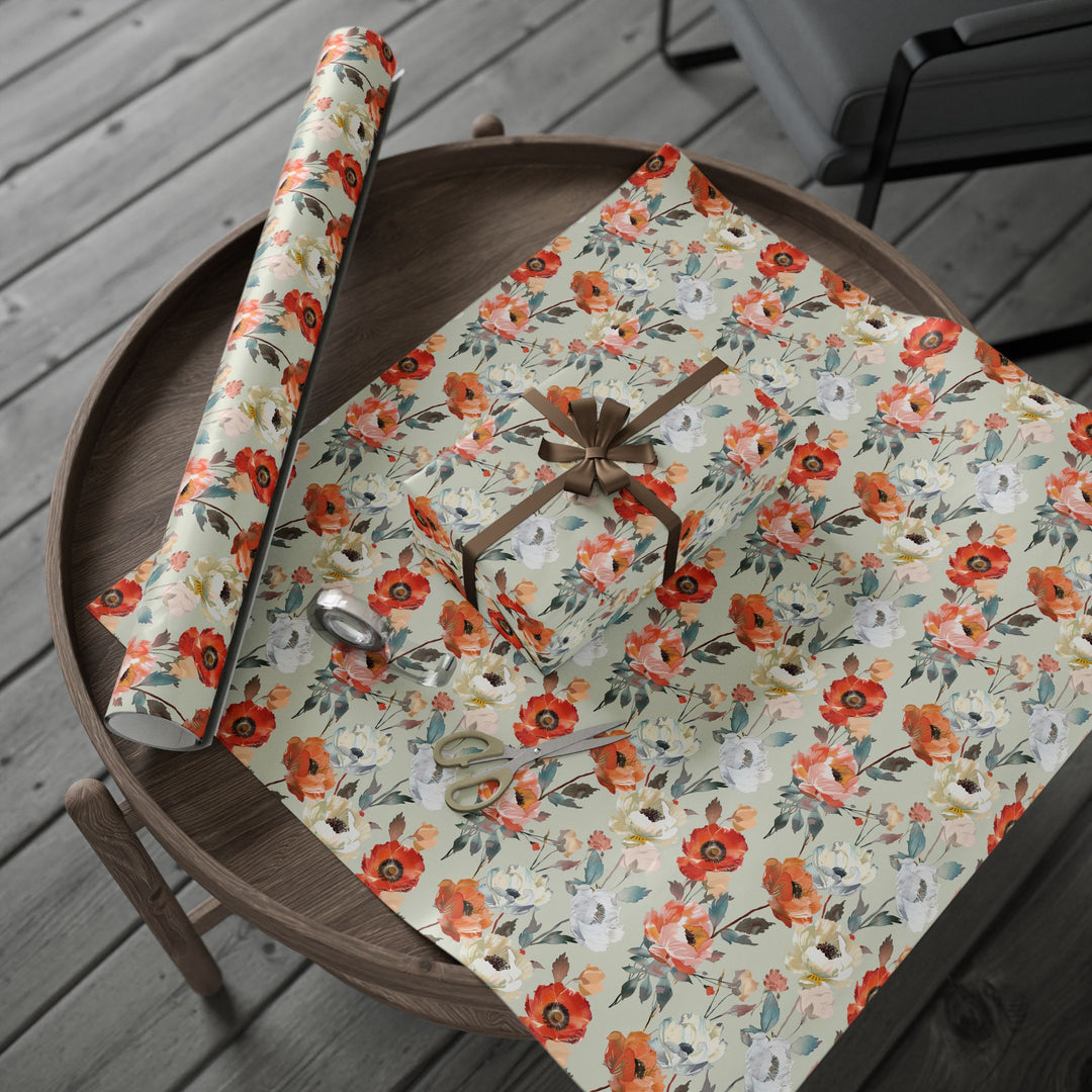 Wrapping Paper - Elegant Blooms Floral