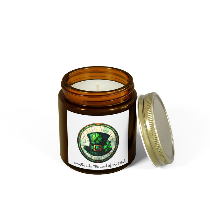 St. Patrick's Day Scented Candle - "Smells Like the Luck of the Irish" - Festive Gift - Multiple Scents Available - Leprechaun Candle