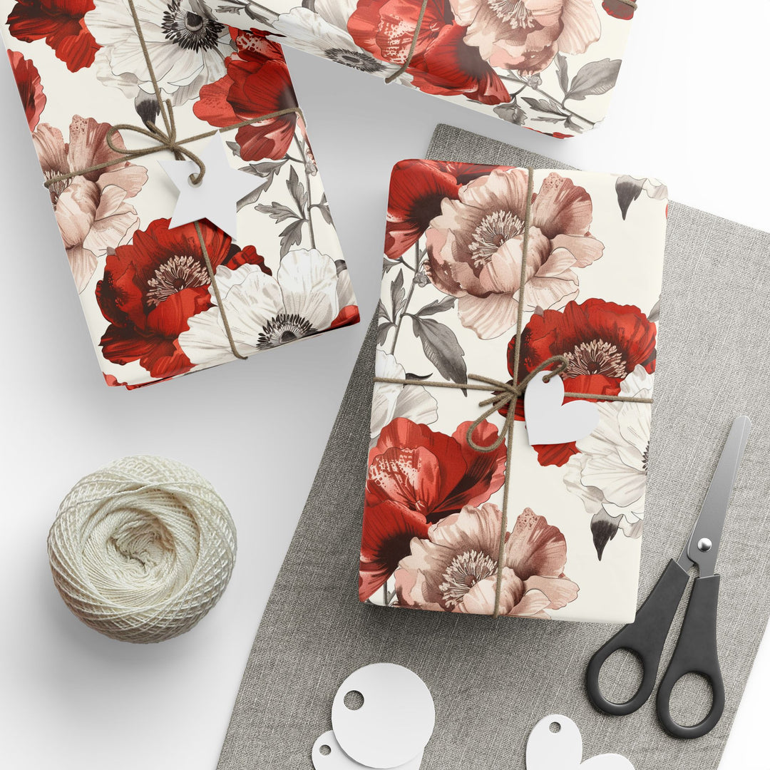 Wrapping Paper - Timeless Poppies