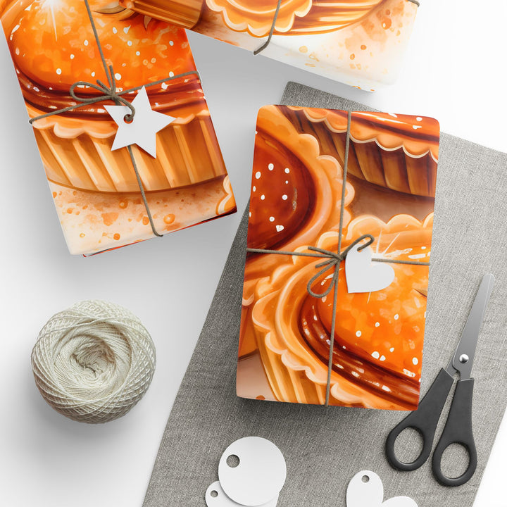 Wrapping Paper - Sweet Pumpkin Delight