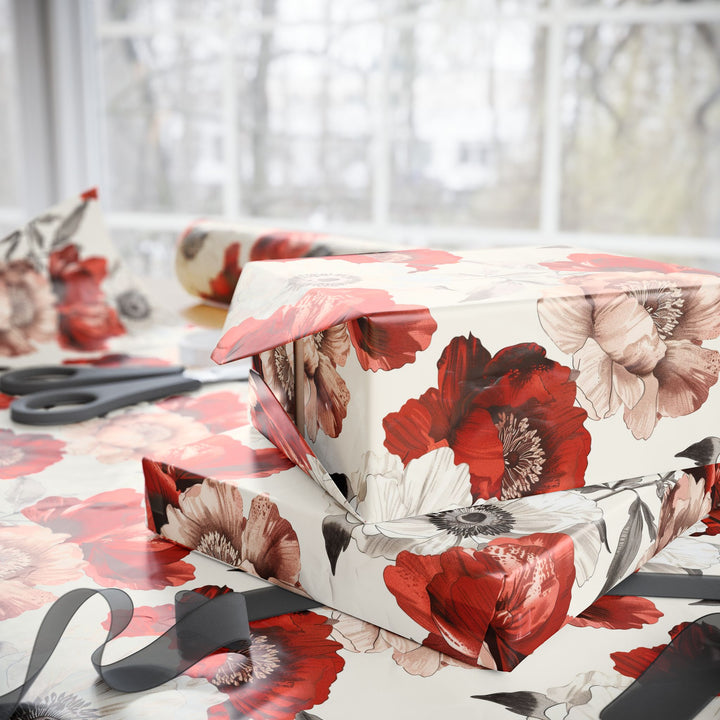 Wrapping Paper - Timeless Poppies