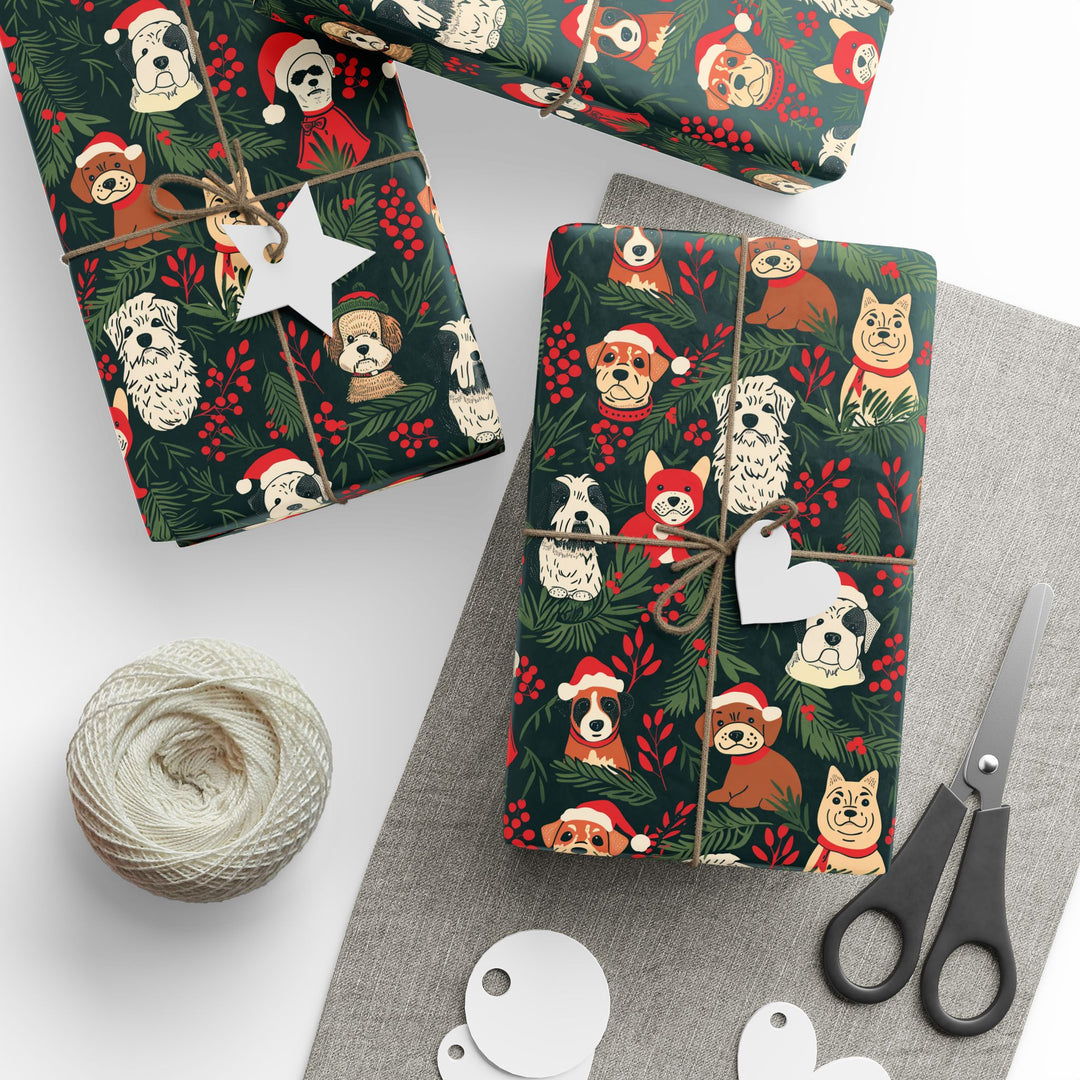 Wrapping Paper - Merry Mutt Holiday