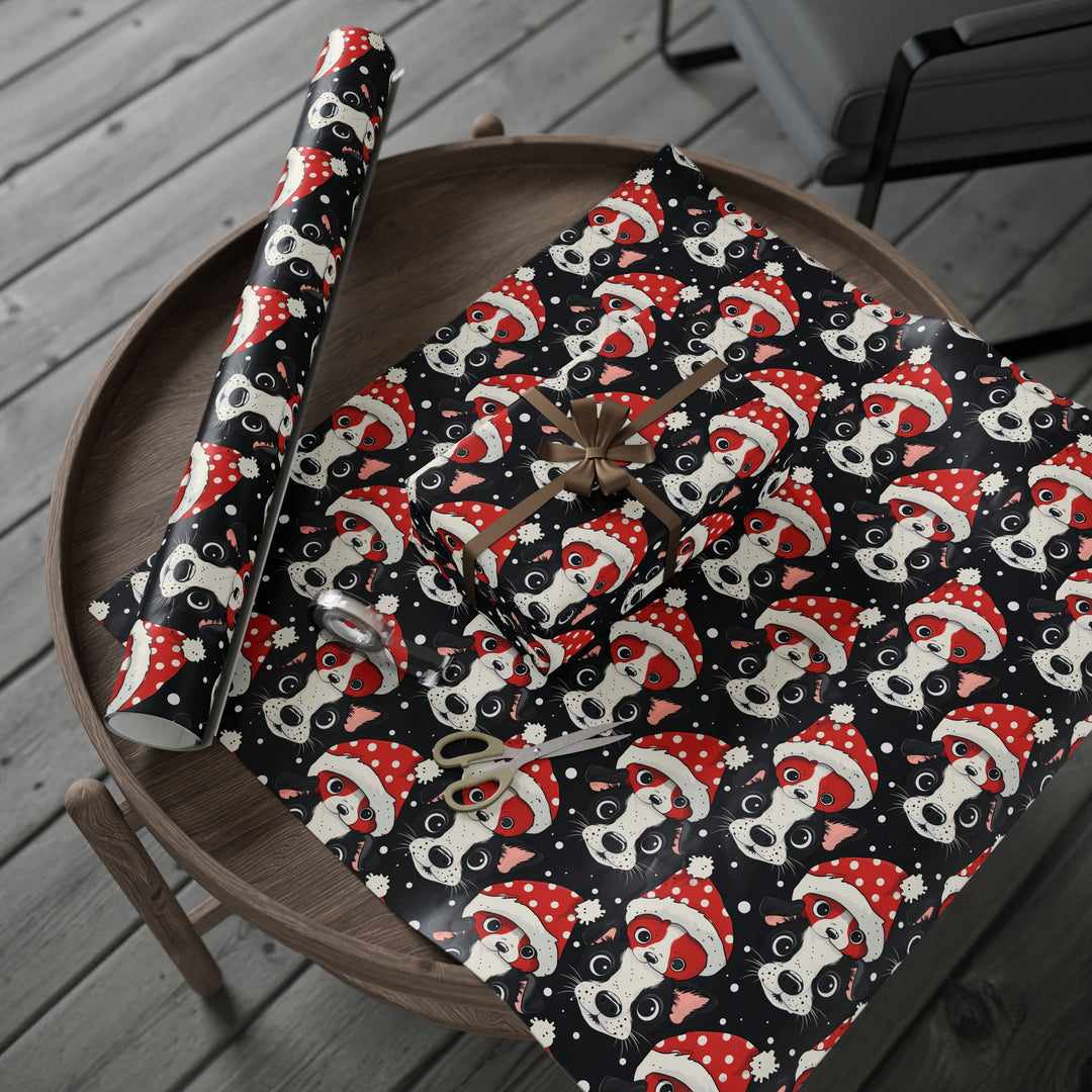 Wrapping Paper - Festive Pups Christmas