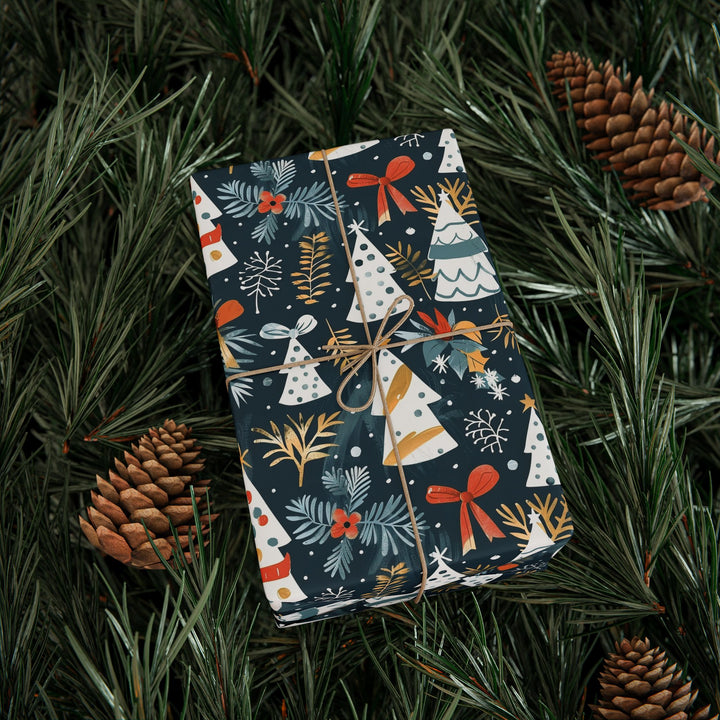 Wrapping Paper -  Whimsical Winter Forest