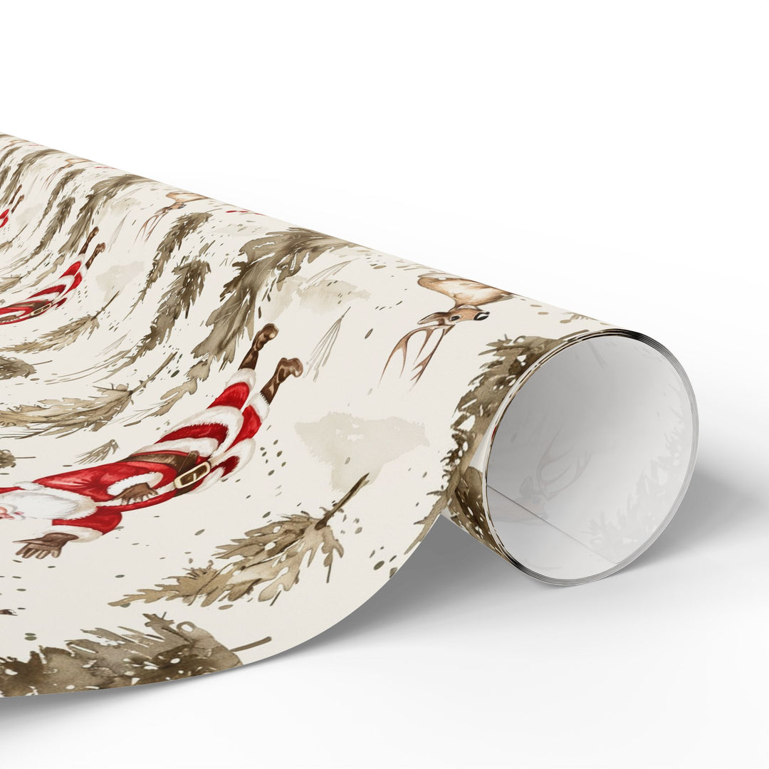 Wrapping Paper - Santa's Woodland Christmas