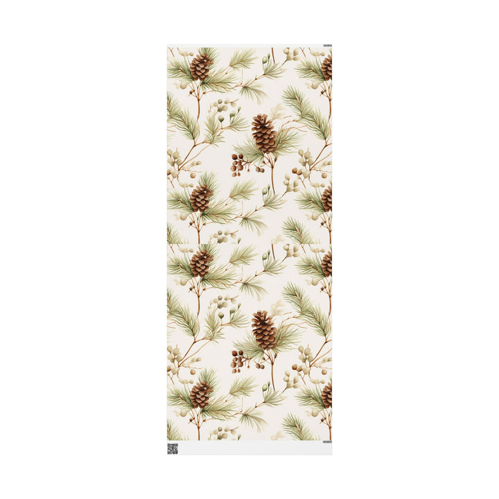 Wrapping Paper - Seasonal Pinecone