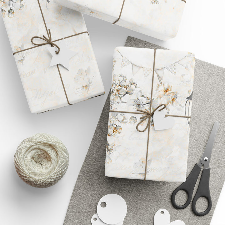 Wrapping Paper - Floral Birdcage