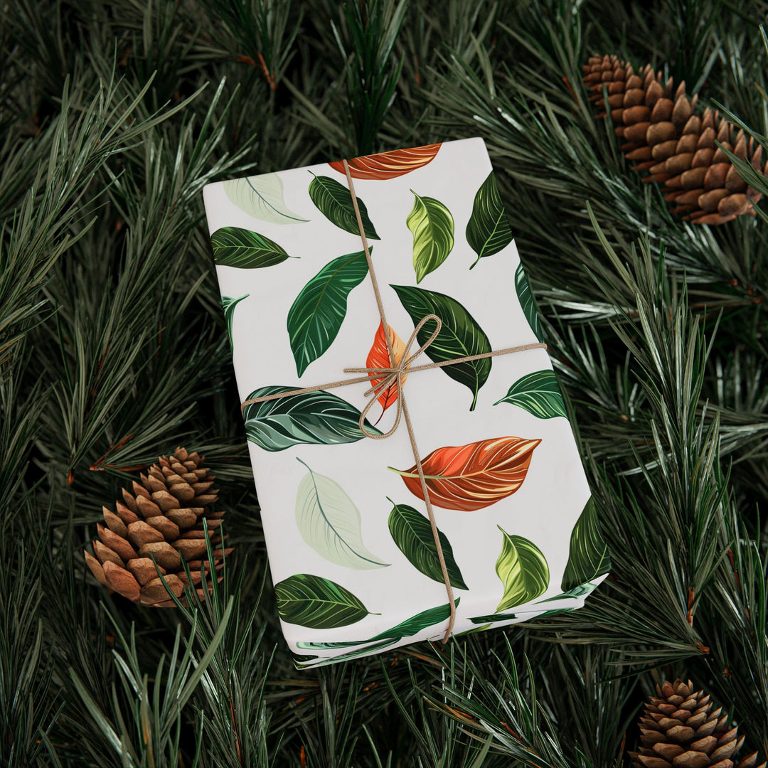 Wrapping Paper -  Tropical Breeze Leaf