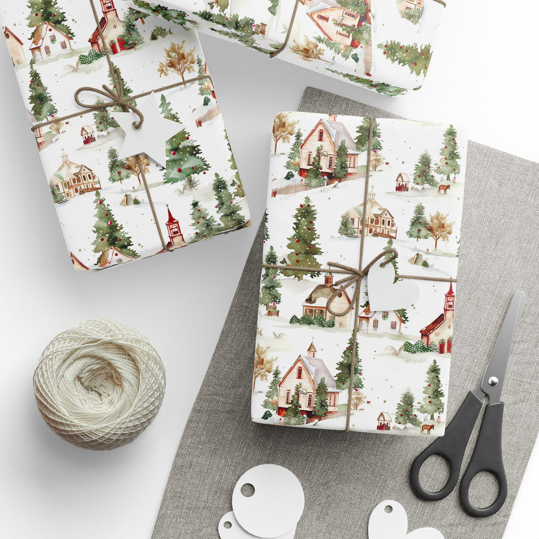 Wrapping Paper - Countryside Christmas Charm