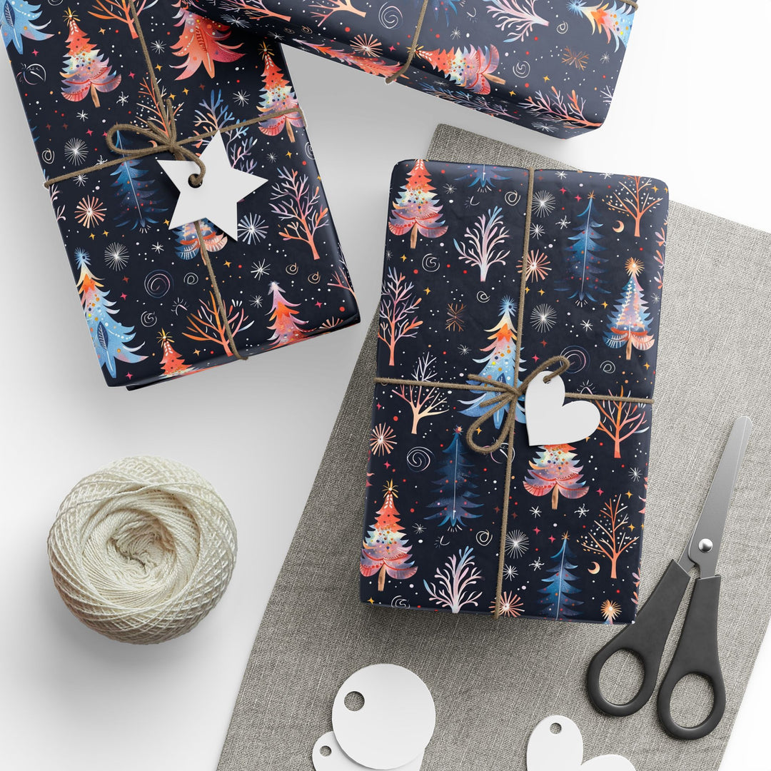 Wrapping Paper - Enchanted Forest Christmas