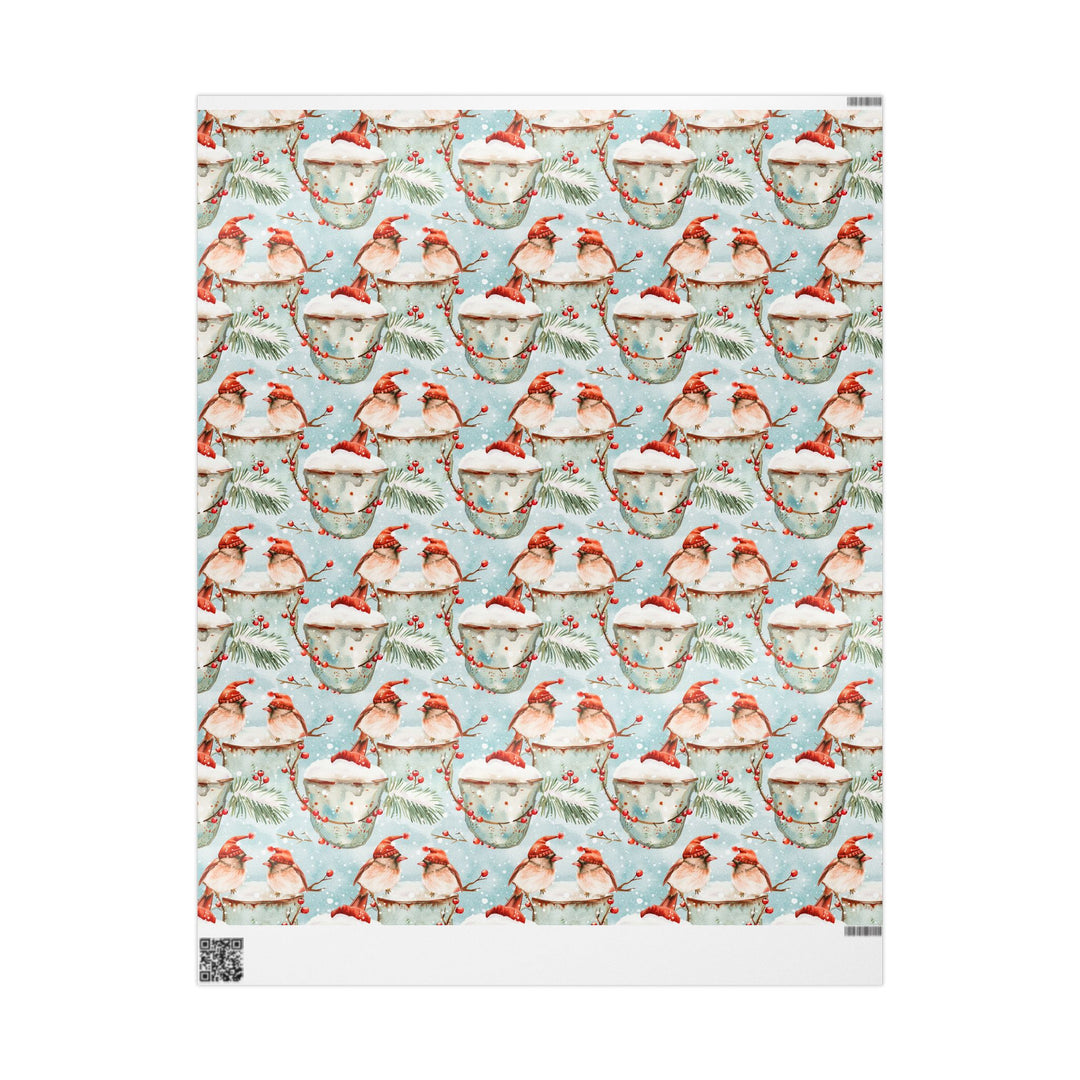 Wrapping Paper - Winter Cardinal Merriment