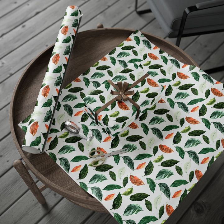 Wrapping Paper -  Tropical Breeze Leaf