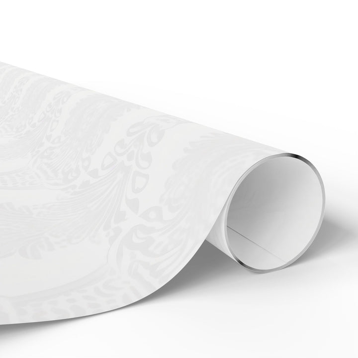 Wrapping Paper - Elegant White Damask