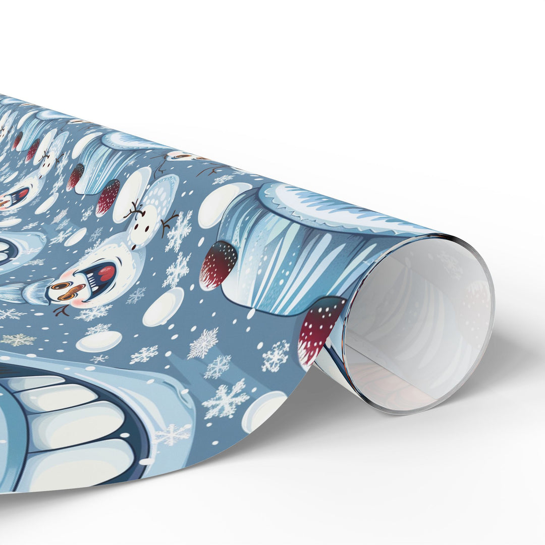 Wrapping Paper - Frosty Faces Fun