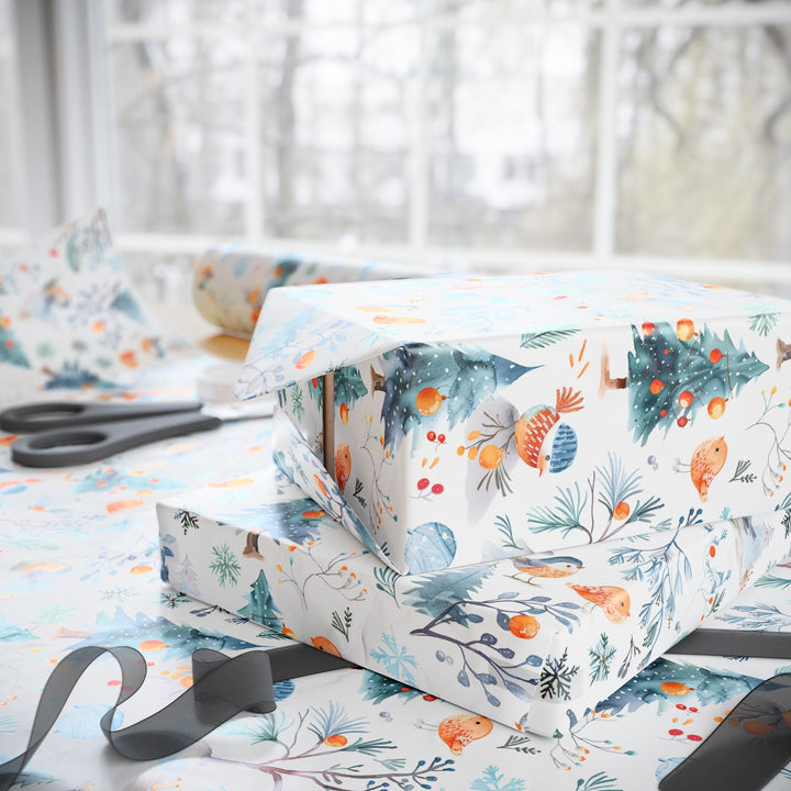 Wrapping Paper - Winter Woodland Charm