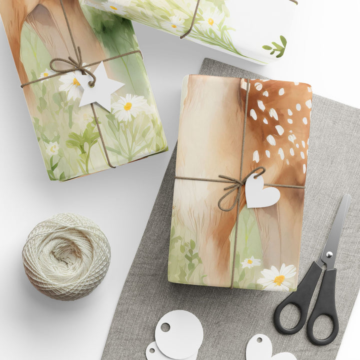 Wrapping Paper  -Woodland Wonder- Baby Deer