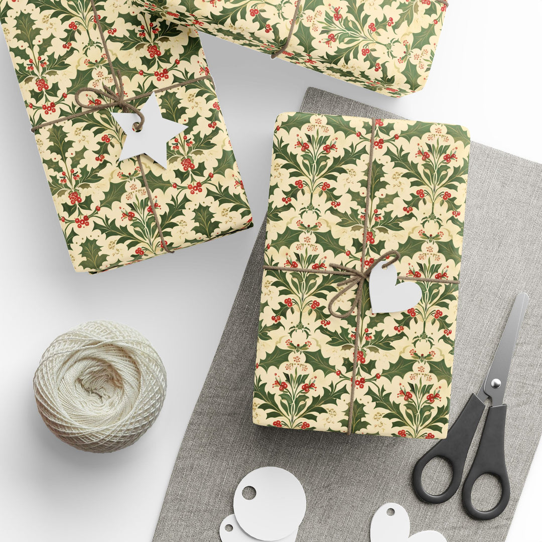 Wrapping Paper - Holly Jolly Victorian Christmas