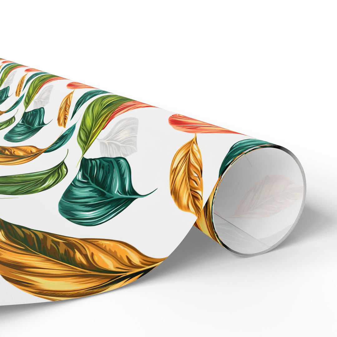 Wrapping Paper -  Vibrant Autumn Leaf