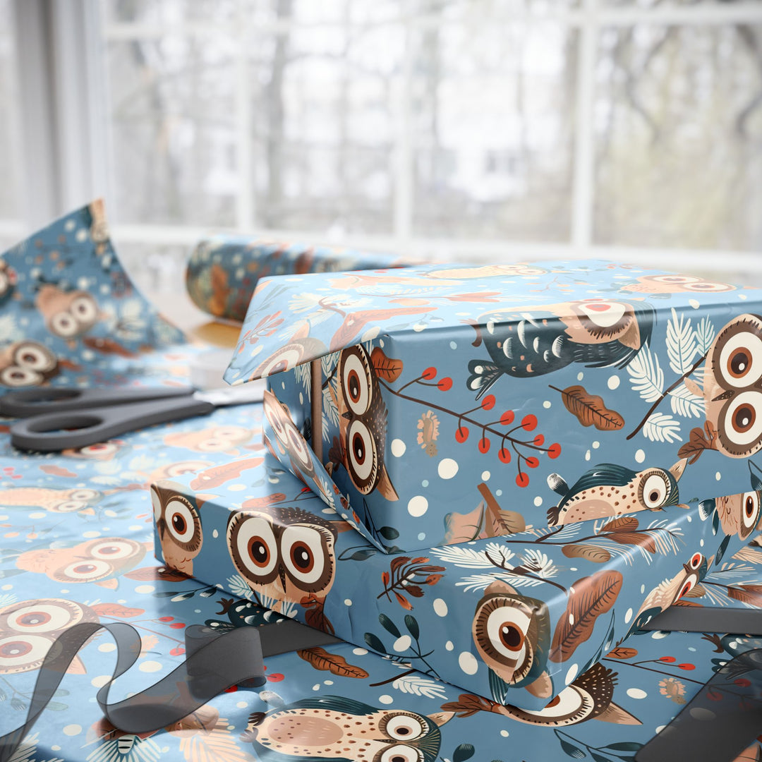 Wrapping Paper - Woodland Whimsy: Owl Edition