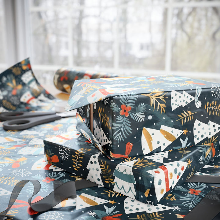 Wrapping Paper -  Whimsical Winter Forest