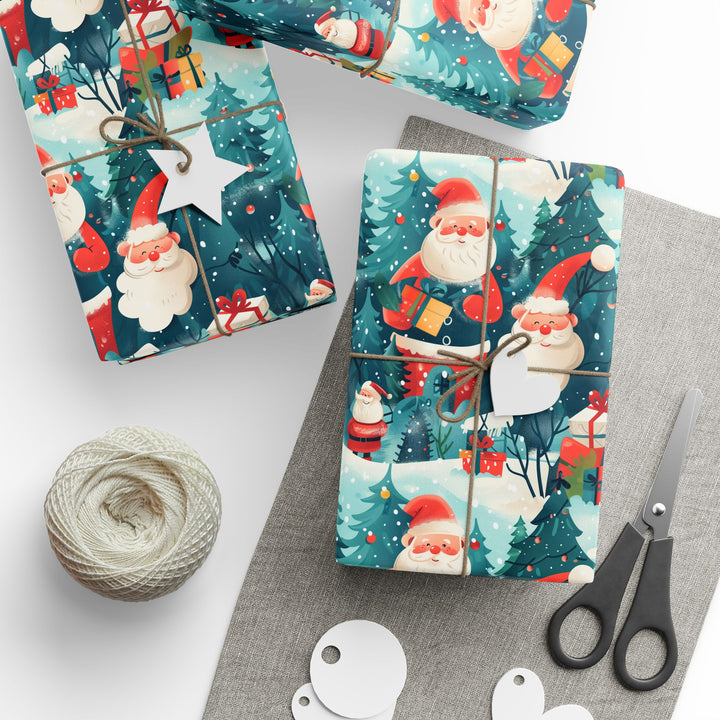 Wrapping Paper - Santa's Magical Forest