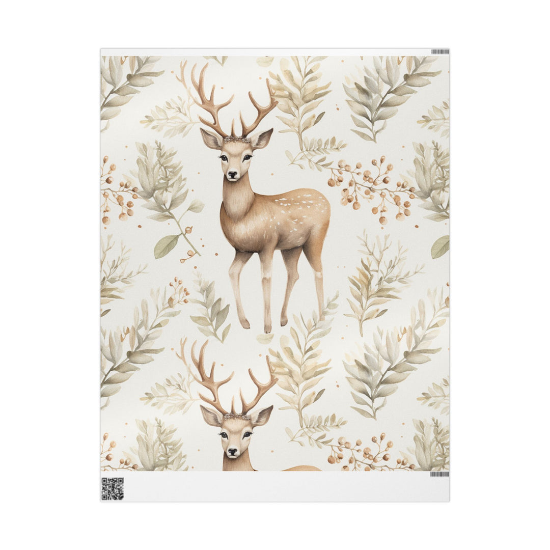 Wrapping Paper - Enchanted Winter Deer