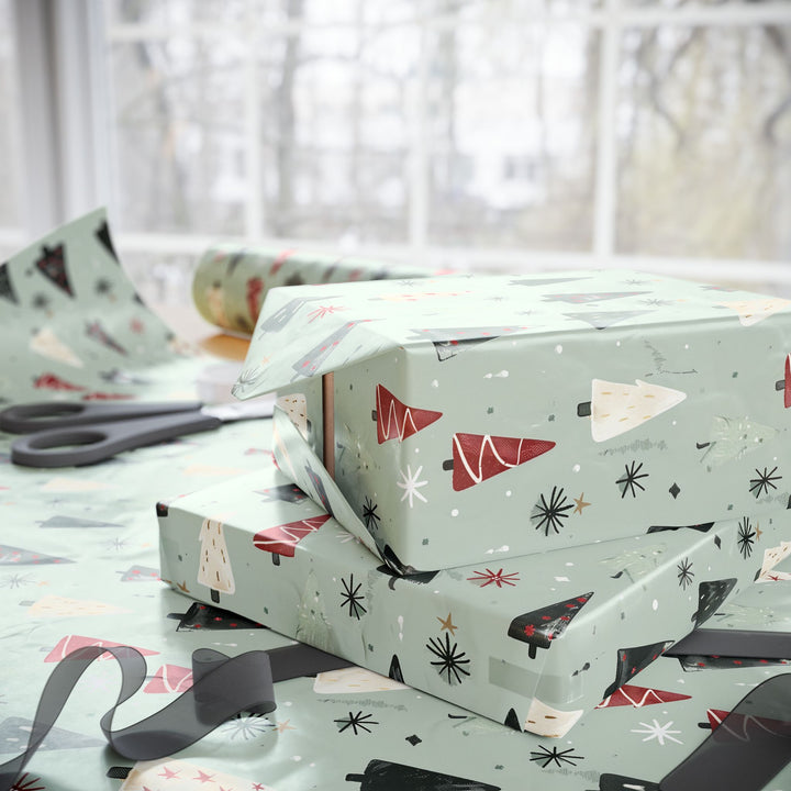 Wrapping Paper -  Whimsical Winter Forest