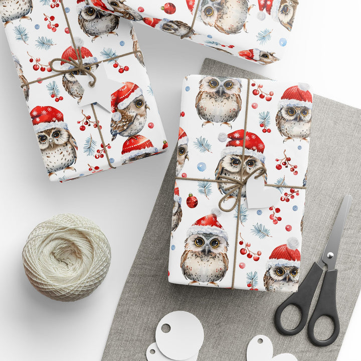 Wrapping Paper - Holiday Hoots