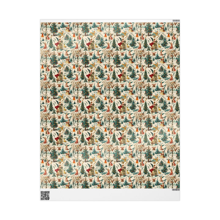 Wrapping Paper -  Angelic Vintage Christmas