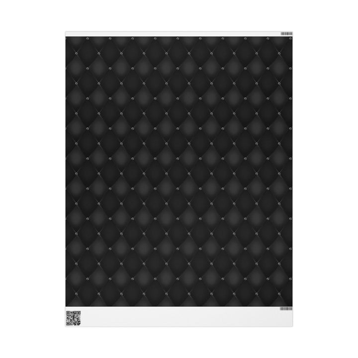 Wrapping Paper - Black Sparkle