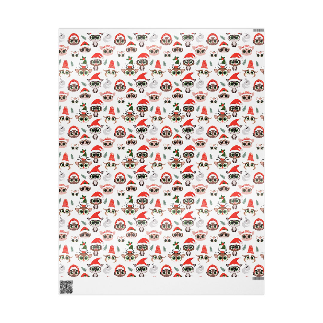 Wrapping Paper - Holiday Critter Cuties