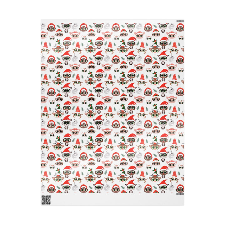 Wrapping Paper - Holiday Critter Cuties