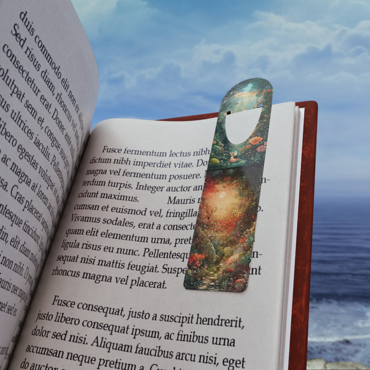 Enchanted Forest Fairy Aluminum Bookmark – Lightweight, Durable, and Perfect for Book Lovers