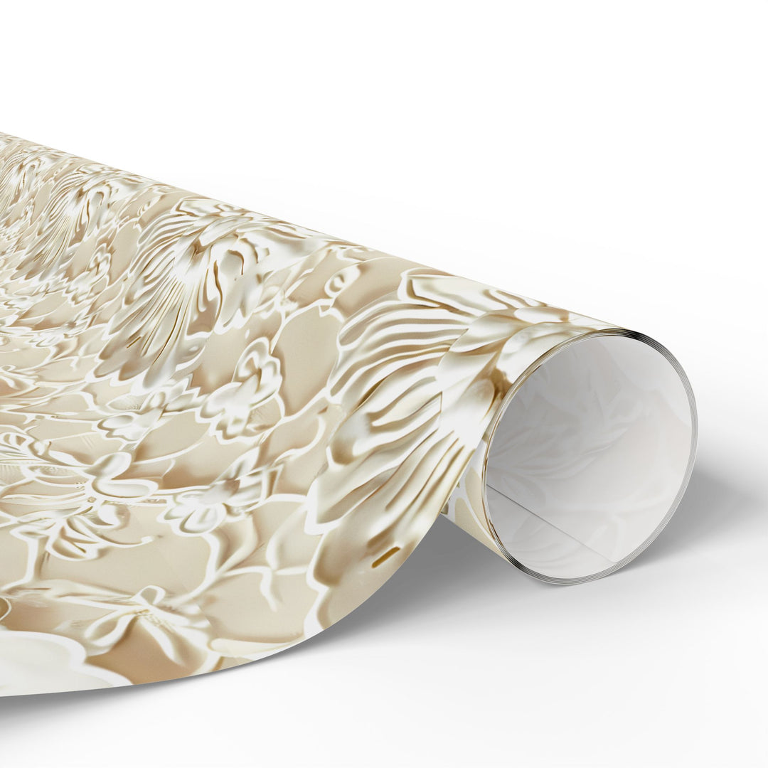 Wrapping Paper - Elegant Floral Embossed