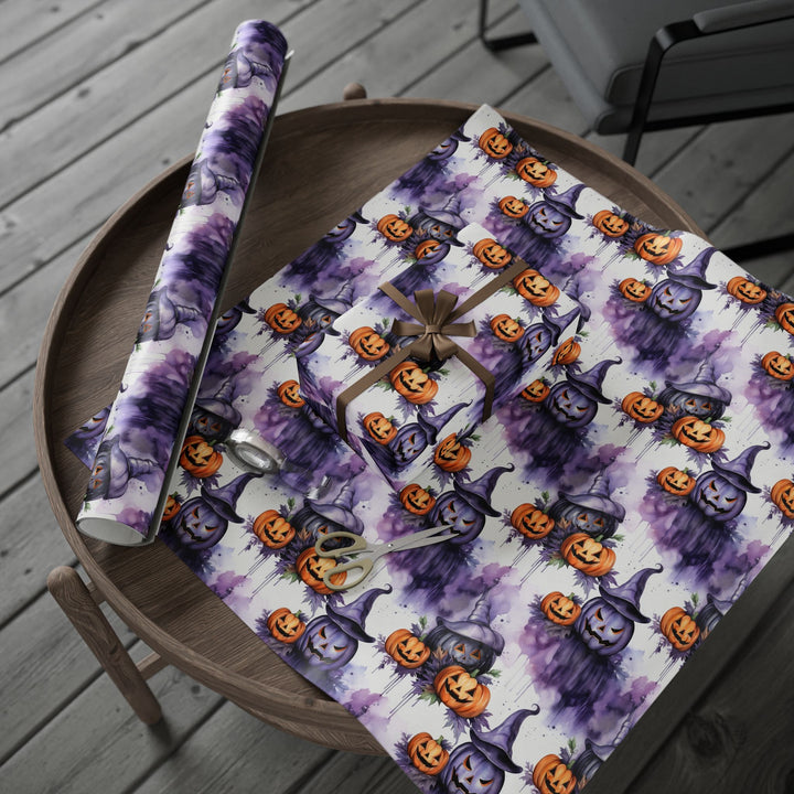 Wrapping Paper - Halloween Pumpkin Delight