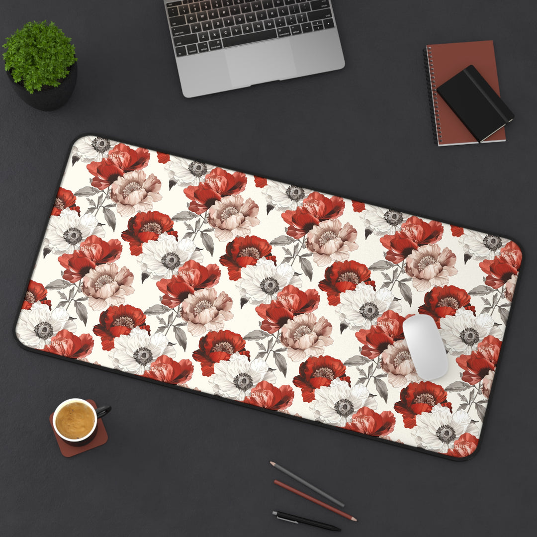 Desk Mat - Bold Flowers