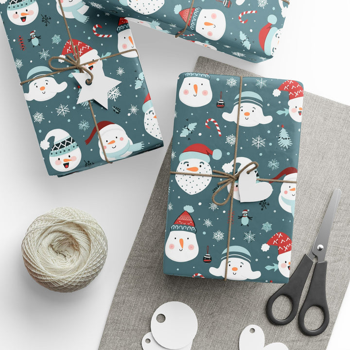 Wrapping Paper - Frosty Friends Fun