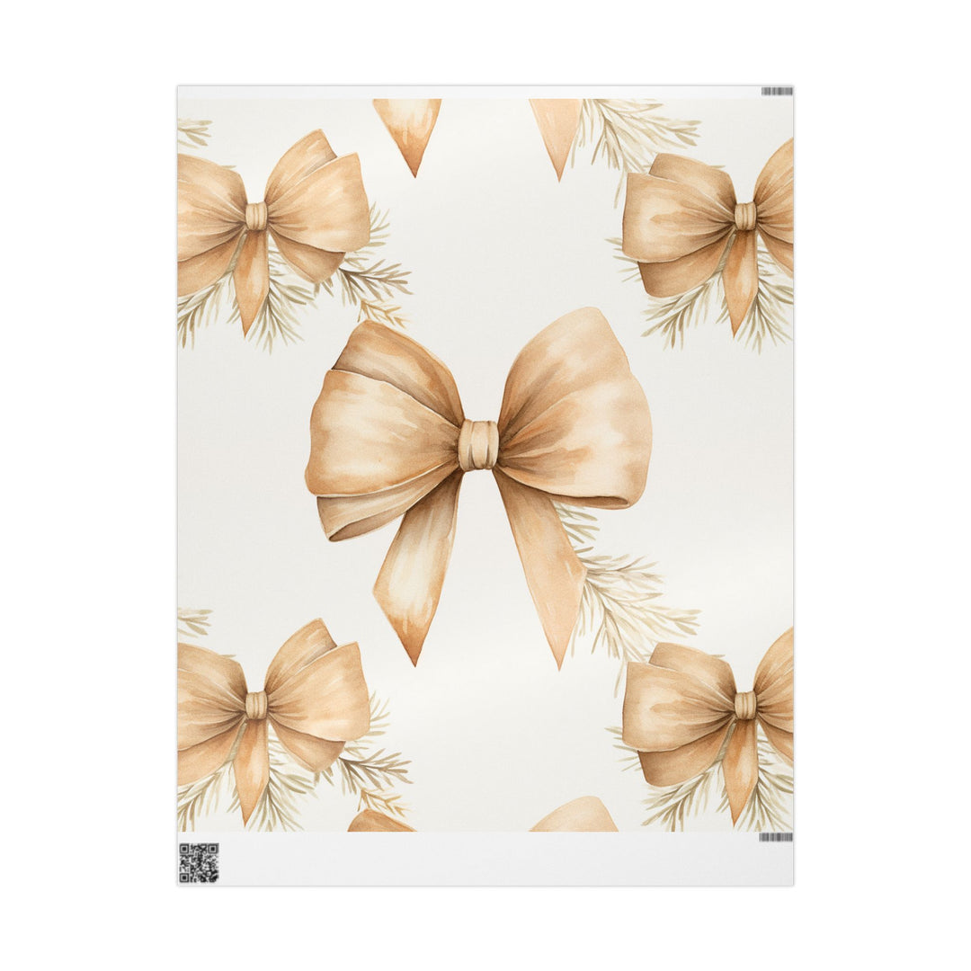 Wrapping Paper - Elegant Holiday Bow