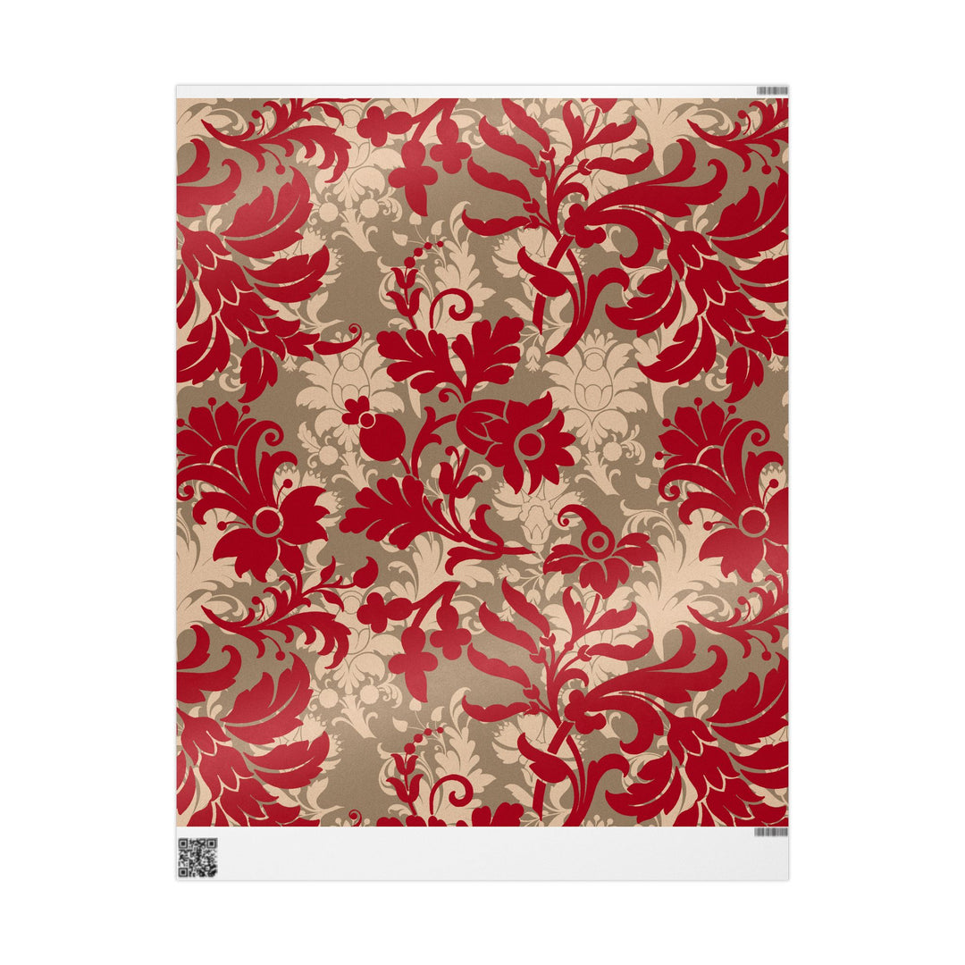 Wrapping Paper - Festive Damask