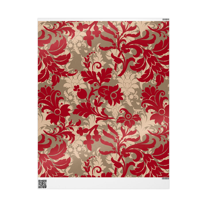 Wrapping Paper - Festive Damask