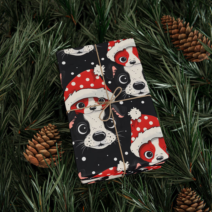 Wrapping Paper - Festive Pups Christmas