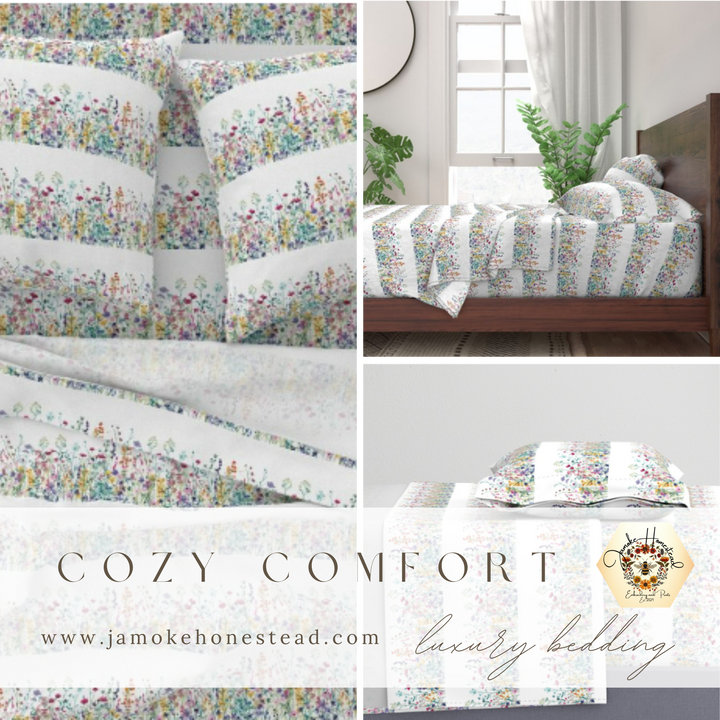 Cozy Comfort - Luxury Sheet Set Meadow Bloom